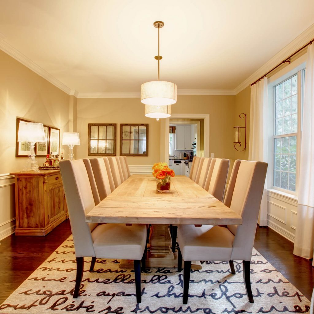 Choosing the Best Rug for Your Dining Room | Shelley Carpets