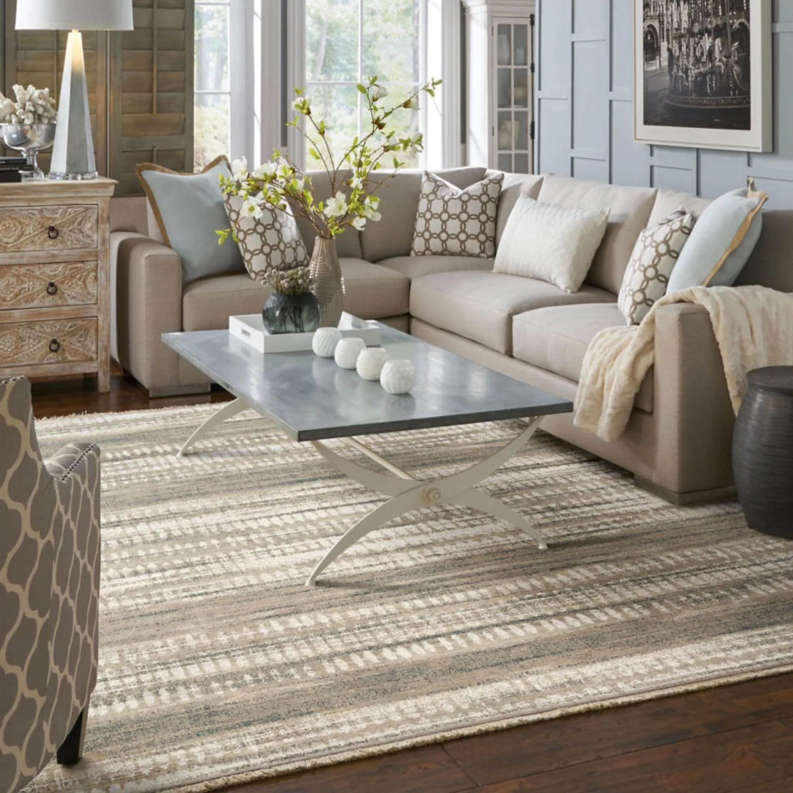karastan_faded_devine_room Area rug | Shelley Carpets